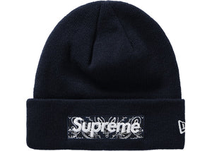 Supreme New Era Box Logo Beanie (FW19) Navy