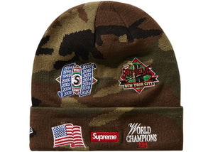 Supreme New Era Championship Beanie Camo