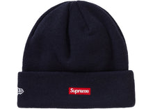 Supreme New Era HQ Beanie Navy