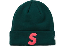 Supreme New Era S Logo Beanie (FW 19) Green