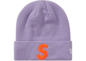 Supreme New Era S Logo Beanie (FW 19) Purple
