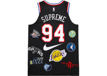 Supreme Nike/NBA Teams Authentic Jersey Black