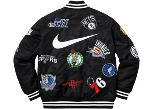 Supreme Nike/NBA Teams Warm-Up Jacket Black
