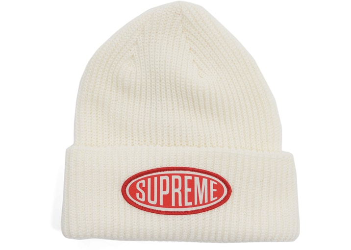 Supreme Oval Patch Beanie