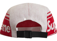 Supreme Raffia Woven Logo Camp Cap White