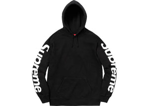 Supreme Sideline Hooded Sweatshirt Black