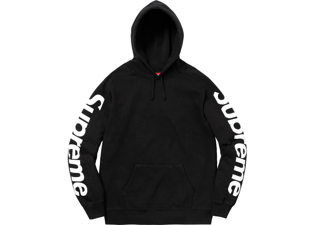 Supreme Sideline Hooded Sweatshirt Black