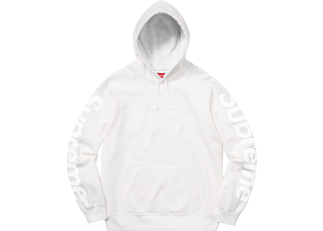 Supreme Sideline Hooded Sweatshirt White