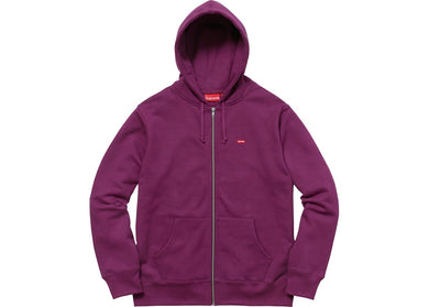 Supreme Small Box Logo Zip Up Hooded