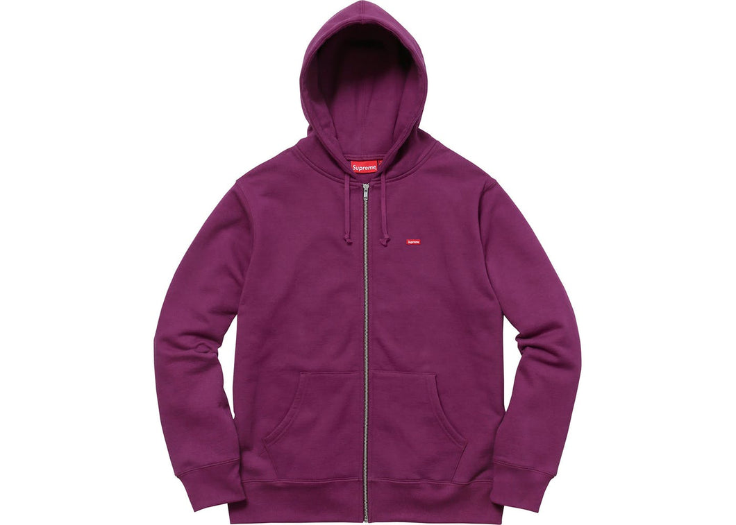 Supreme Small Box Logo Zip Up Hooded