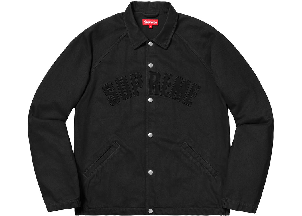 Supreme Snap Front Twill Jacket