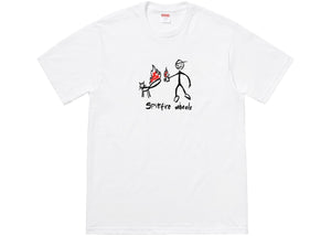 Supreme Spitfire Cat T-Shirt White