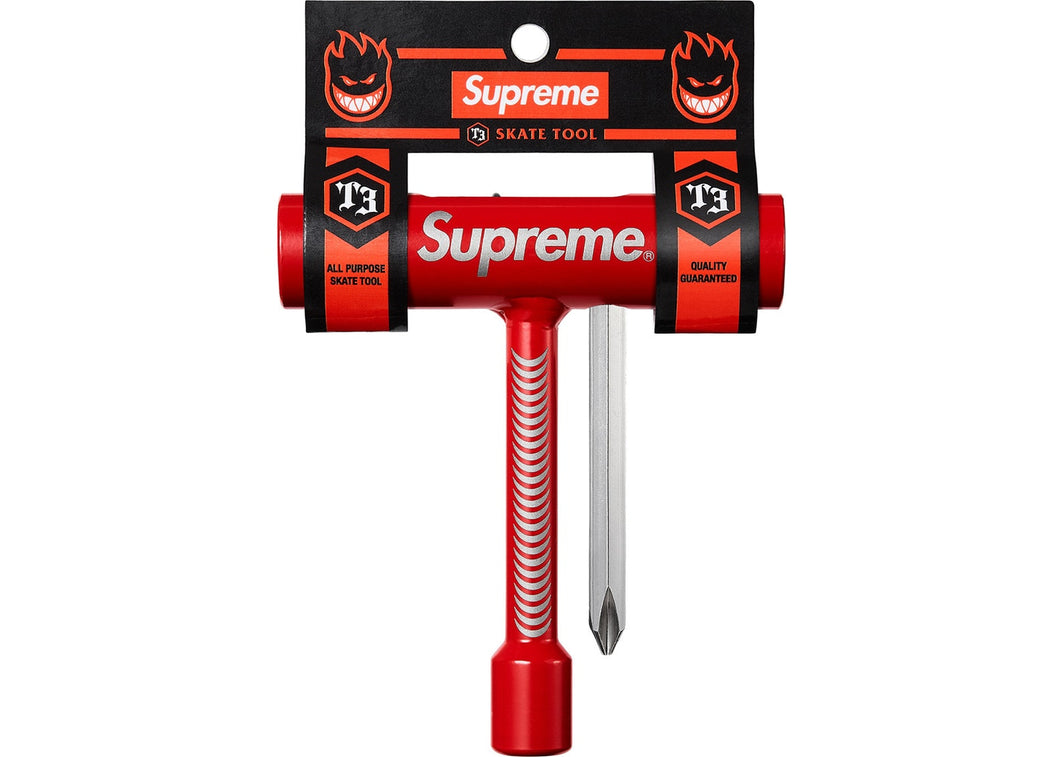 Supreme Spitfire Skate Tool Red