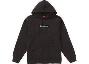 25th Anniversary Swarovski Box Logo Hoodie (Black)