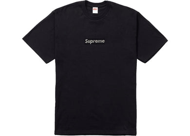 25th Anniversary Swarovski Box Logo Tee (Black)