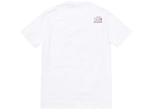 Supreme The North Face Metallic Logo T-Shirt White