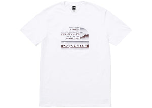 Supreme The North Face Metallic Logo T-Shirt White