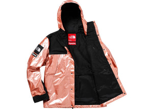 Supreme The North Face Metallic Mountain Parka Rose Gold