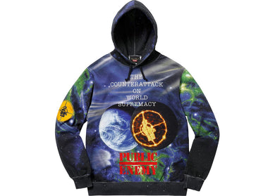 Supreme UNDERCOVER/Public Enemy Hooded Sweatshirt Multi