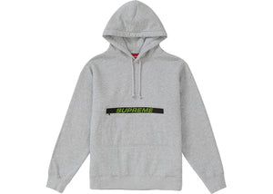Zip Pouch Hooded Sweatshirt (Grey)