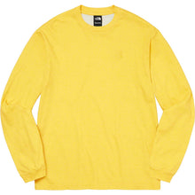 Supreme The North Face Pigment Printed L/S Top Yellow