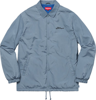 Supreme Arabic Coaches Jacket Blue