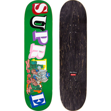 Supreme Elephant Skateboard Green