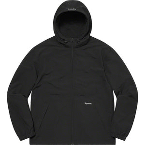 Supreme Reflective Zip Hooded Jacket Black