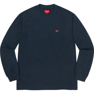 supreme small Box L/S Tee SS21 Navy