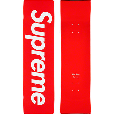 Supreme Uncut Box Logo Skateboard