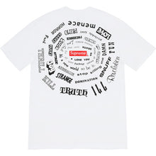 Supreme Spiral Tee Peach