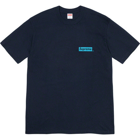 Supreme Spiral Tee Navy