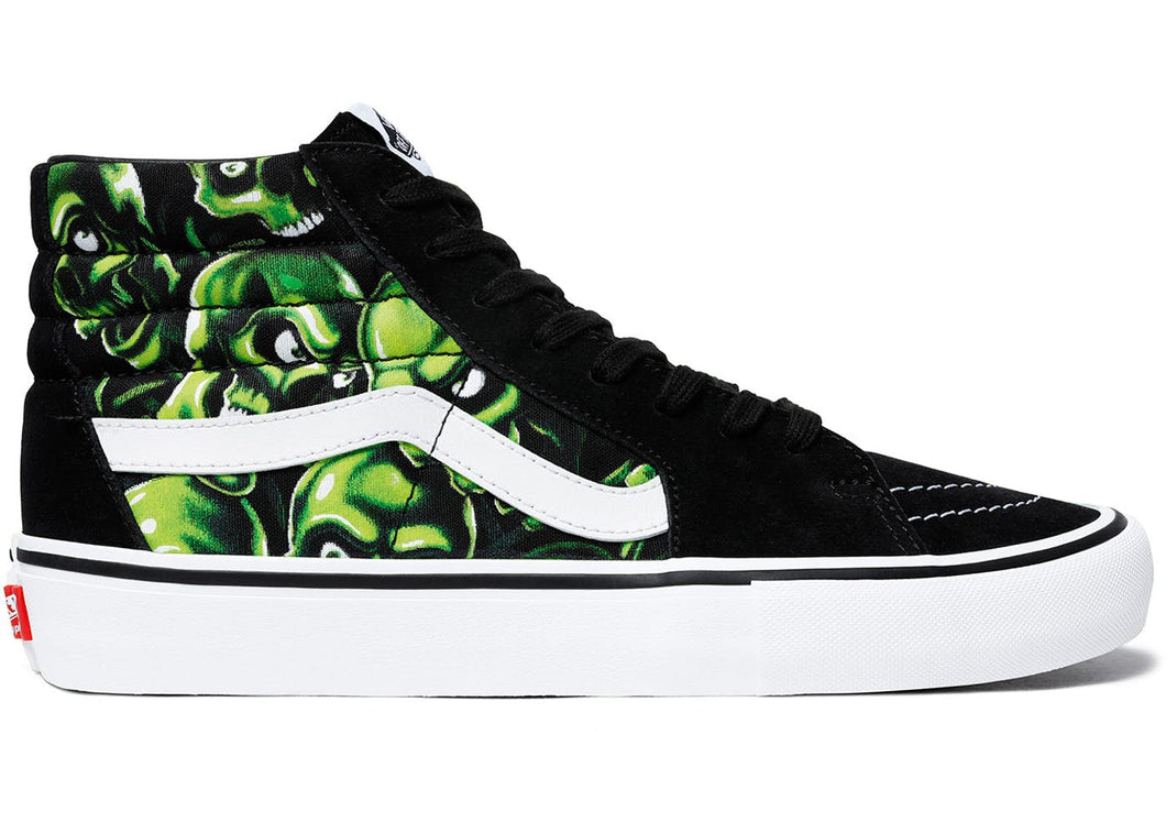 Vans Sk8-Hi Supreme Skull Pile (Green)
