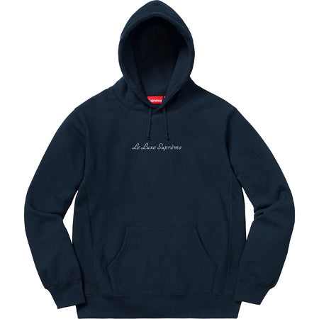 Le Luxe Hooded Sweatshirt (Navy)