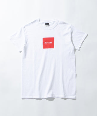 Square Logo Tee (White)
