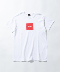 Square Logo Tee (White)
