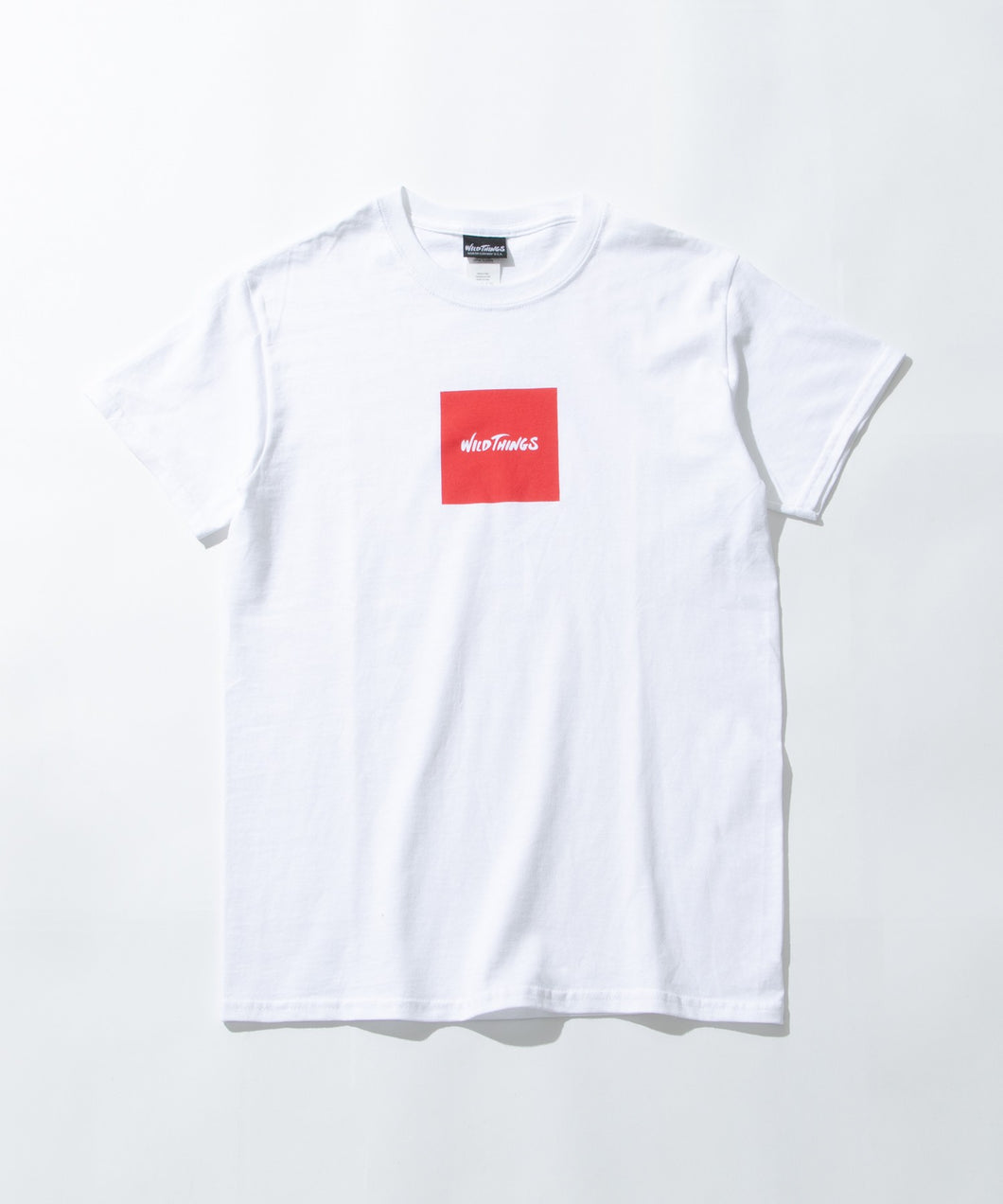 Square Logo Tee (White)