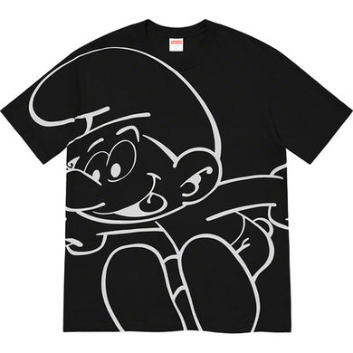 Supreme Smurfs Tee Black