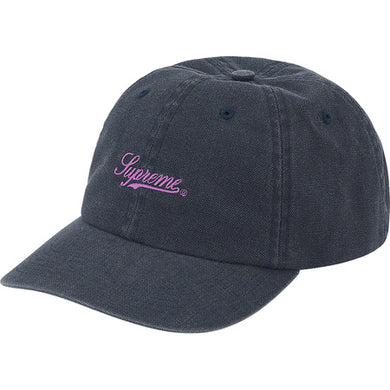 Supreme Script Logo 6-Panel Navy