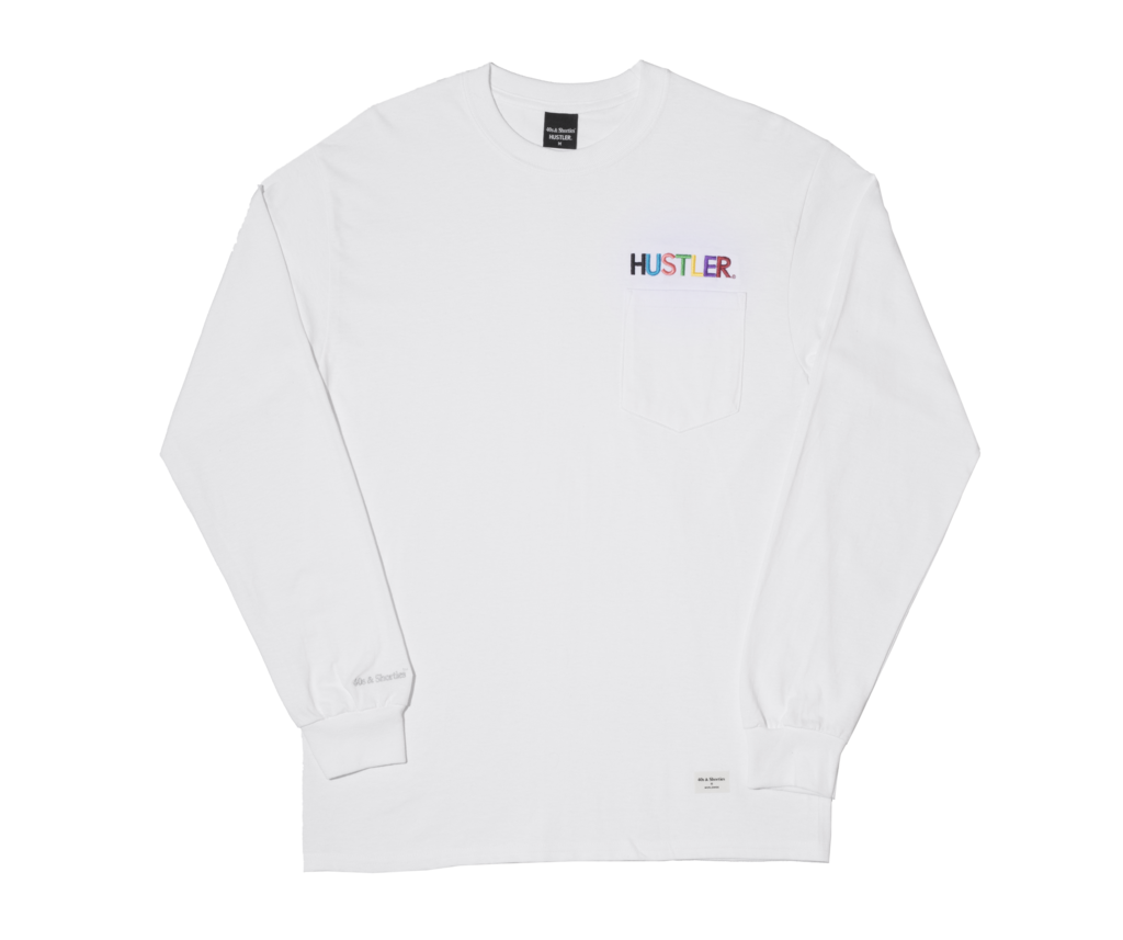 40S & SHORTIES X HUSTLER LS T-SHIRT