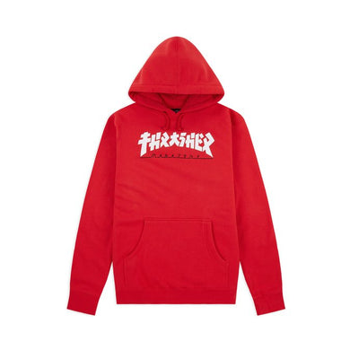 Thrasher Godzilla Hoodie Red