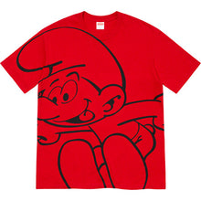 Supreme Smurfs Tee Red
