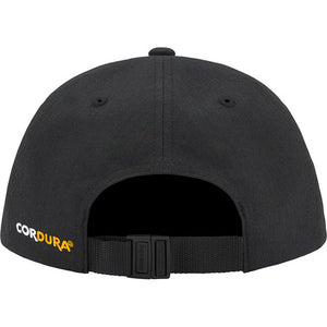 Supreme Brushed Cordura Small Box 6-Panel Black