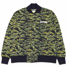 Thrasher Camo Sweat Snap Jacket Camo Green