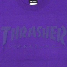Thrasher Foaming Logo S/S Tee Purple