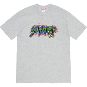 Supreme Scratch Tee Grey