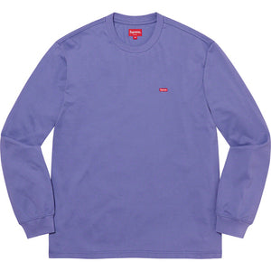 supreme small Box L/S Tee SS21 Purple