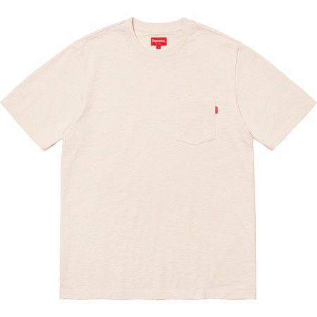 Supreme Pocket Tee FW 20 Natural