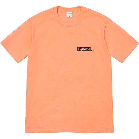 Supreme Spiral Tee Peach