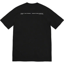 Supreme Warning Tee Magenta